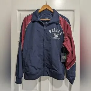 ジャケット・アウター PALACE x Gap Kids Nylon Track Top Palace Gap Kids Nylon Track Top Navy / Red - Palace Gap 2024